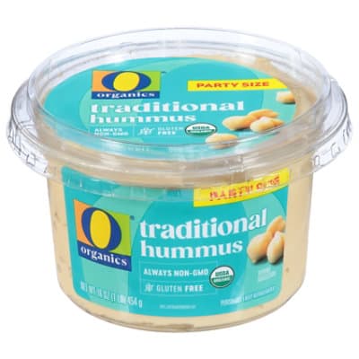 O Organic Traditional Hummus Party Size