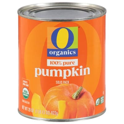O Organics Organic Canned Pumpkin Pure 100 Percent