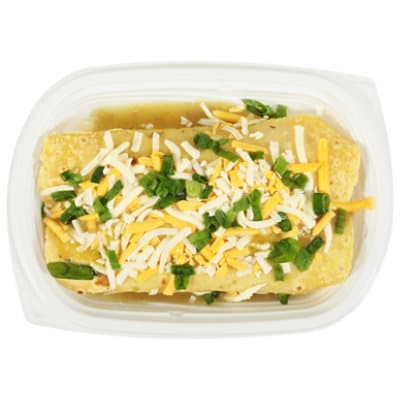 Readymeal Chicken Enchilada With Green Chile Sauce