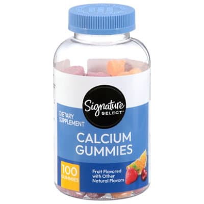 Signature Care Gummy Calcium Dietary Supplement
