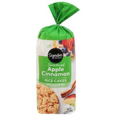 Signature Select Apple Cinnamon Rice Cakes