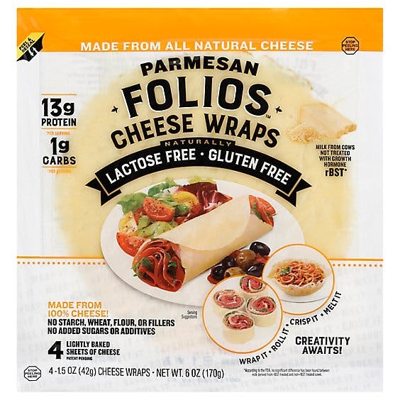 Is it Pistachio Free? Parmesan Folios Cheese Wrap