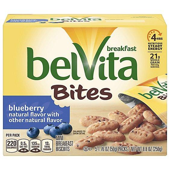 Is it Dairy Free? Belvita Breakfast Biscuits Bites Blueberry