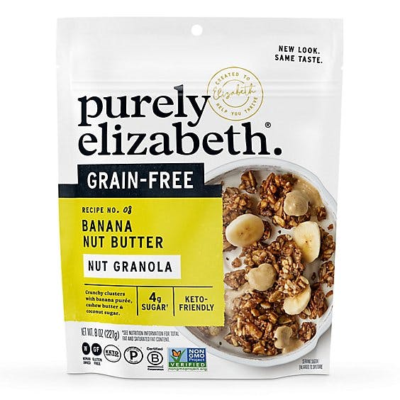 Is it Soy Free? Purely Elizabeth Banana Nut Butter Grain-free Granola