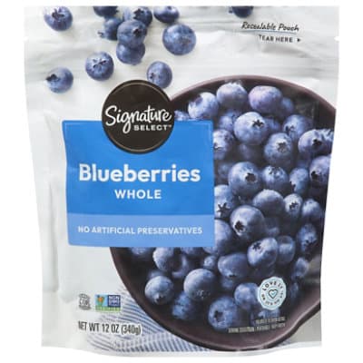 Signature Select Blueberries Whole Unsweetened