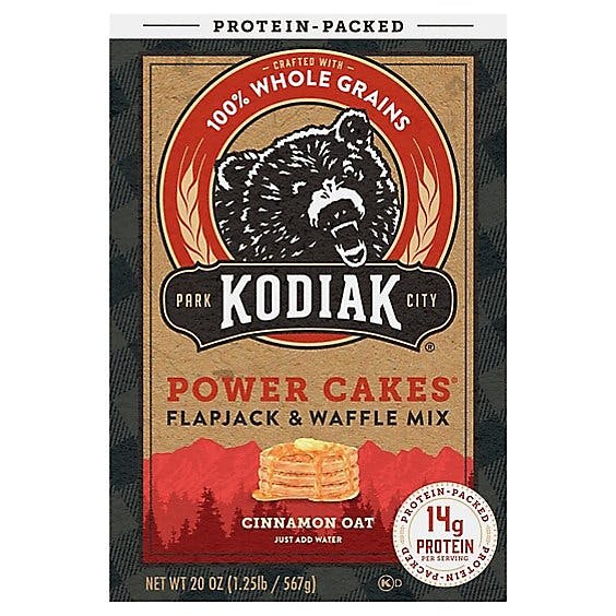 Is it Dairy Free? Kodiak Cakes Power Cakes Cinnamon Oat Flapjack And Waffle Mix
