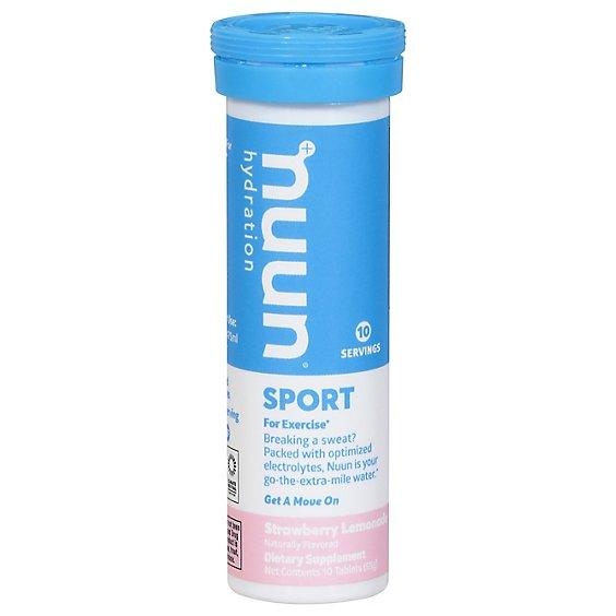 Is it Egg Free? Nuun Sport Hydration Tablets Strawberry Lemonade