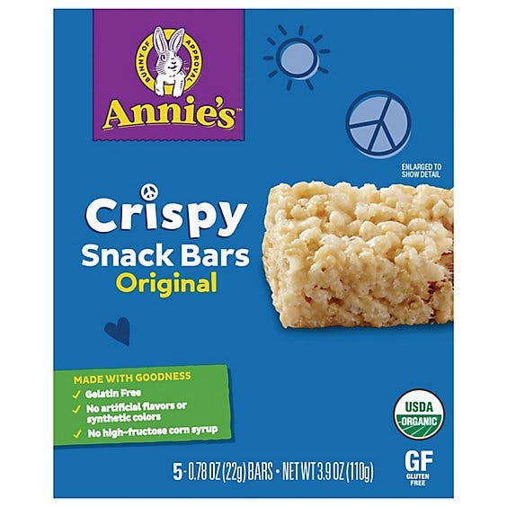 Is it Low Histamine? Annie's Organic Original Crispy Snack Bars