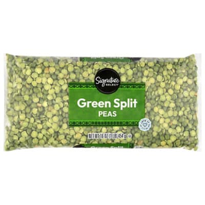 Signature Select Dry Green Split Peas