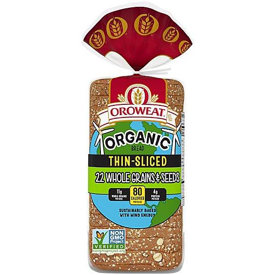 Is it MSG Free? Oroweat Organic Thin-sliced 22 Grains & Seeds Bread, Non-gmo Organic Bread