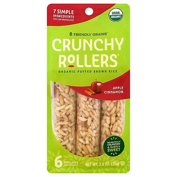 Is it Gluten Free? Crunchy Rice Rollers, Apple Cinnamon