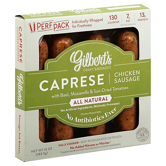 Is it Soy Free? Gilberts Chicken Sausage Caprese