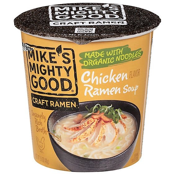 Is it Dairy Free? Mike's Mighty Good Organic Chicken Ramen