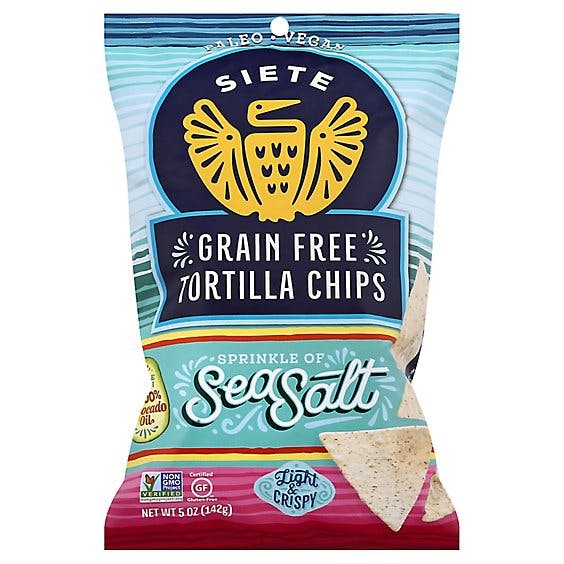 Is it Lactose Free? Siete Family Foods Sea Salt Grain Free Tortilla Chips