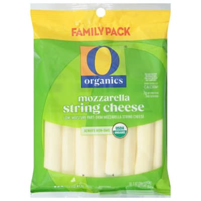 O Organics Organic Cheese Mozzarella String