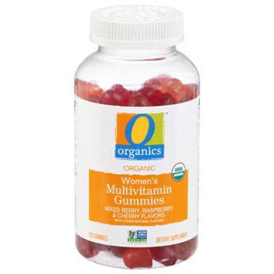 O Organics Gummy Multivitamin Women Dietary Supplement