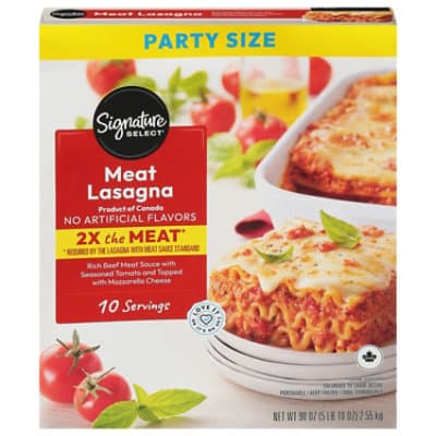 Signature Select Party Size Meat Lasagna