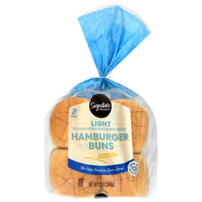Signature Select/Kitchens Count Rolls Hamburger Light