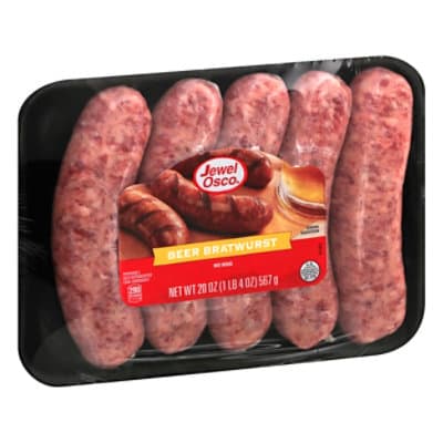 Jewel Beer Bratwurst Links