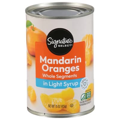 Signature Select Mandarin Orange In Light Syrup