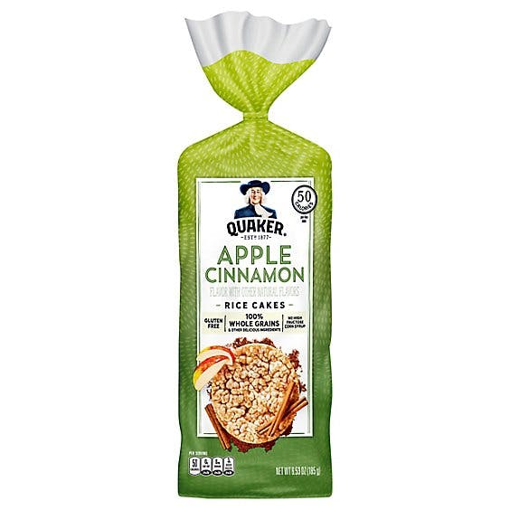 Is it Soy Free? Quaker Rice Cake Apple Cinnamon