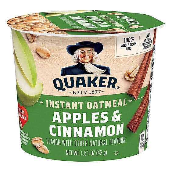 Is it Wheat Free? Quaker Oatmeal Apple Cinnamon Instant Express