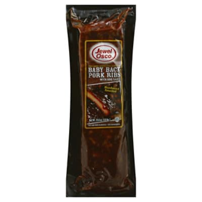 Jewel Cooked Smoked Pork Backribs With Sauce