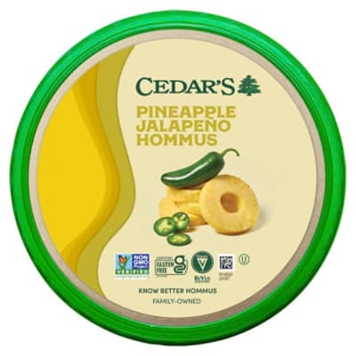 Cedars Pineapple Jalapeno Hommus