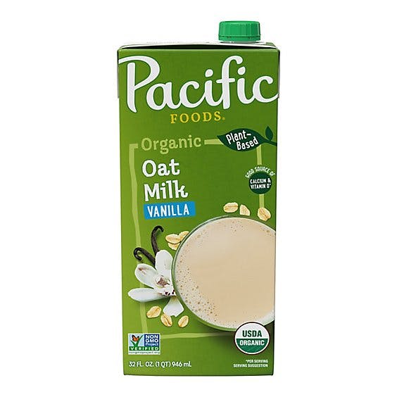 Is it Vegan? Pacific Foods Organic Vanilla Oat Non-dairy Beverage