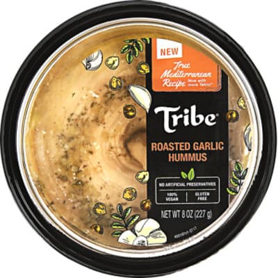 Tribe Hummus All Natural Roasted Garlic