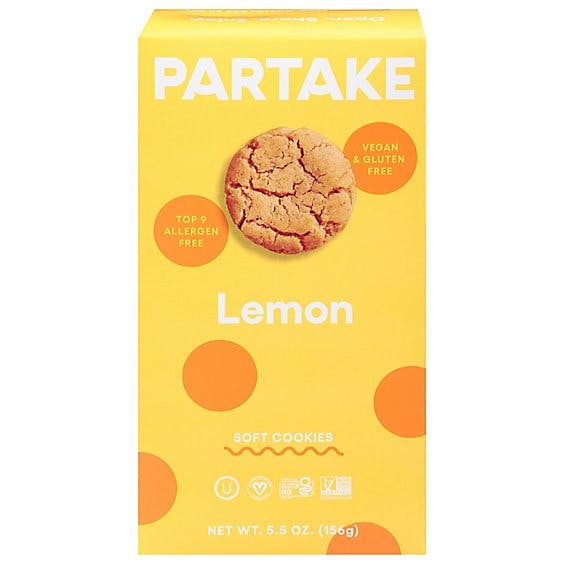 Is it Low FODMAP? Partake Lemon Soft Cookies