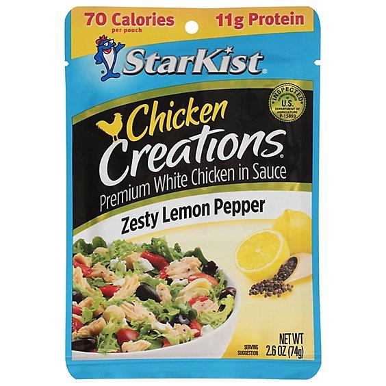 Is it Soy Free? Starkist Chicken Creations Zesty Lemon Pepper