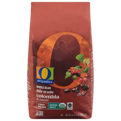 O Organics Coffee Colombia Whole Bean