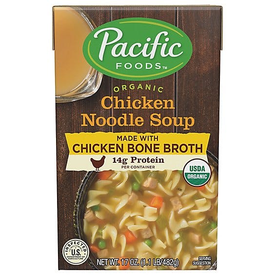 Is it Dairy Free? Pacific Foods Soup Chkn Ndl Bone Br Org