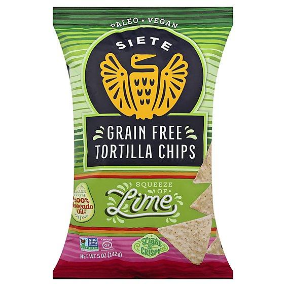 Is it Low FODMAP? Siete Family Foods Grain Free Lime Tortilla Chips