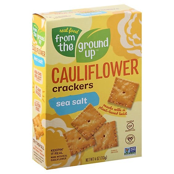 Is it Tree Nut Free? From The Ground Up Cauliflower Crackers Sea Salt