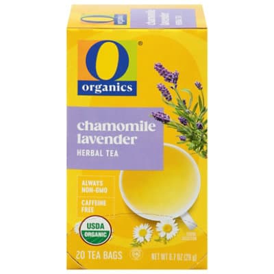 O Organics Tea Chamomile Lavender