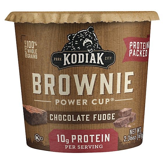 Is it Vegetarian? Kodiak Chocolate Fudge Brownie In A