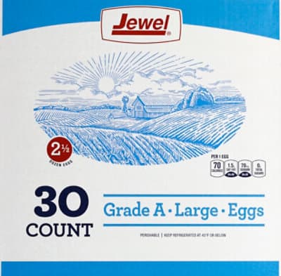 Jewel Large A Eggs 2.5 Dozen