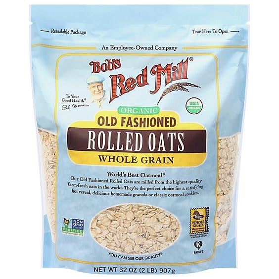 Is it Pescatarian? Bob's Red Mill Organic Old Fashioned Whole Grain Rolled Oats
