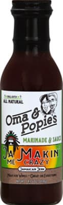Oma & Popies Ja Makin Me Crazy Marinade
