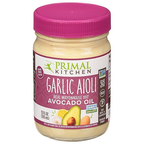 Is it Corn Free? Primal Kitchen Avocado Oil Garlic Aioli