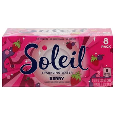 Soleil Sparkling Water Berry - 8