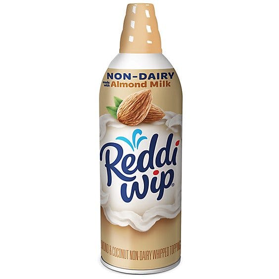 Is it Vegan? Reddi Wip Non Dairy Vegan Whipped Topping Made With Almond Milk Spray