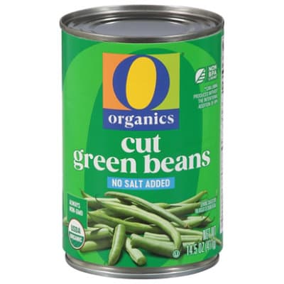 O Organics Green Beans Cut No Salt Added
