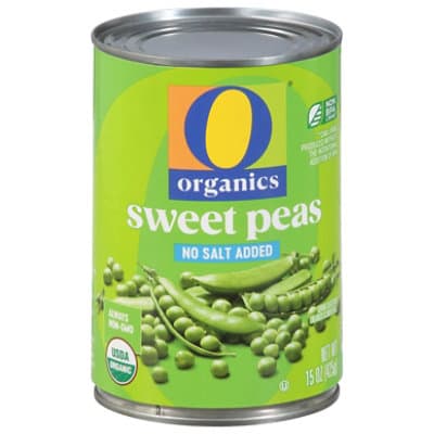 O Organics Sweet Peas No Salt Added