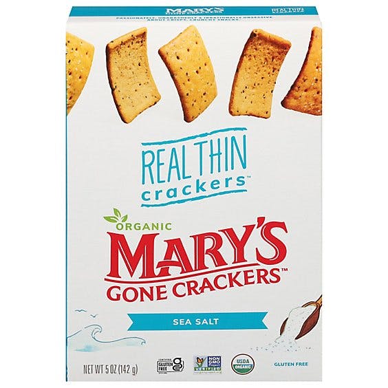 Is it Fish Free? Mary's Gone Crackers Real Thin Crackers Sea Salt