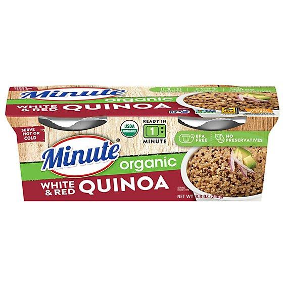 Is it Peanut Free? Minute Rice Ready To Serve Organic Quinoa White & Red Sleeve