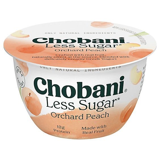 Is it Shellfish Free? Chobani Yogurt Greek Less Sugar Clingstone Peach