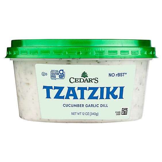 Is it Pescatarian? Cedars Tzatziki Cucumber Garlic Dill